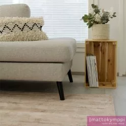 Mattokymppi Oy VÄLKE Viskoosimatto 26 Mattokymppi Oy VÄLKE Viskoosimatto -säilytyshuonekalukauppa Valke matto fiilis 3