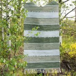 Mattokymppi Oy VALSSI Puuvillamatto 25 Mattokymppi Oy VALSSI Puuvillamatto -säilytyshuonekalukauppa Valssi puuvillamatto vihrea fiilis