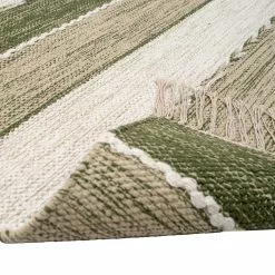 Mattokymppi Oy VALSSI Puuvillamatto 19 Mattokymppi Oy VALSSI Puuvillamatto -säilytyshuonekalukauppa Valssi puuvillamatto vihrea kulma 2