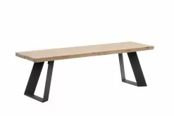 Vilbel Ou VENLA Penkki Vinoilla Metallijaloilla