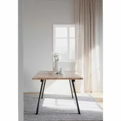 Rowico AB WINNIPEG Ruokapöytä 200 X 100 Cm -säilytyshuonekalukauppa Winnipeg poyta 200x100 valkotammi musta 119840 miljoo