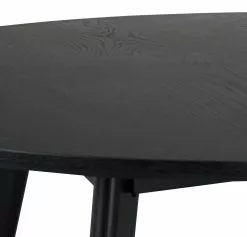 Rowico AB YUMI Ruokapöytä Pyöreä 115 Cm -säilytyshuonekalukauppa Yumi rp pyorea musta 2