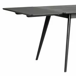 Rowico AB YUMI Ruokapöydän Jatkolevy 45 Cm -säilytyshuonekalukauppa Yumi ruokapoydan jatkopala musta 45x90cm 116928