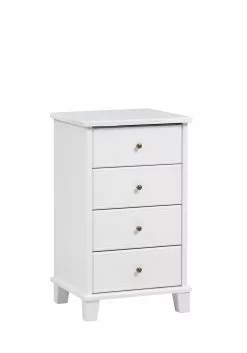 Leo-Matti Ojala Oy AADA Lipasto 44 Cm Korkea -säilytyshuonekalukauppa aada lipasto kapea 4ltk valk