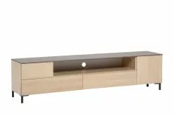 AS Virumaa Metsatööstus HELSINKI Tv-taso 200 Cm PO 15/1 -säilytyshuonekalukauppa helsinki taso PO 15 1 jaloilla musta