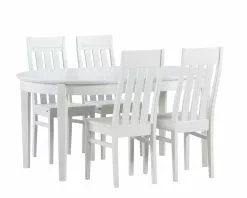 AS Jumek Export Oü KANERVA Ruokapöytä Jatkettava 100 X 160 + 45 Cm -säilytyshuonekalukauppa kanerva rr ovaali 1 2B4 1