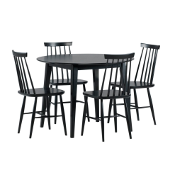 Edessä 40 AS Jumek Export Oü LAINE/AHVEN 4 Hengen Pyöreä Ruokailuryhmä