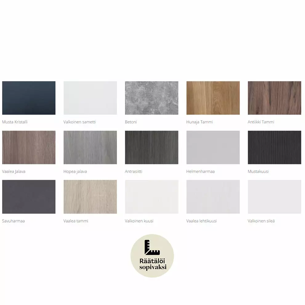 Lakeus Design Oy LAKEUS DESIGN Liukuovikaappi Mittatilauksena 180 X 65 X 250 Cm 6 Lakeus Design Oy LAKEUS DESIGN Liukuovikaappi Mittatilauksena 180 X 65 X 250 Cm - Image 4