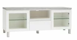 Leo-Matti Ojala Oy VIIVA Tv-taso 137 Cm NO 19 27 Leo-Matti Ojala Oy VIIVA Tv-taso 137 Cm NO 19 -säilytyshuonekalukauppa viiva tv 137 lasiovet avo ltk alumiinijalat harmaa