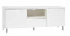 Leo-Matti Ojala Oy VIIVA Tv-taso 137 Cm NO 18 -säilytyshuonekalukauppa viiva tv 137 puuovet avo ltk metallijalat valk