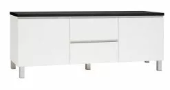 Leo-Matti Ojala Oy VIIVA Tv-taso 137 Cm NO 13 -säilytyshuonekalukauppa viiva tv 137 puuovet ltk alumiinijalat musta