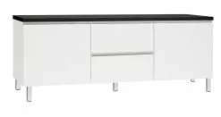 Leo-Matti Ojala Oy VIIVA Tv-taso 137 Cm NO 13 -säilytyshuonekalukauppa viiva tv 137 puuovet ltk metallijalat musta