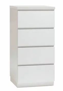 Leo-Matti Ojala Oy VIIVA Lipasto 46 Cm Korkea -säilytyshuonekalukauppa viiva lipasto kapea 4ltk sokkeli saarni web