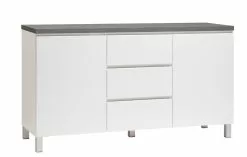 Leo-Matti Ojala Oy VIIVA Senkki 137 Cm Matala -säilytyshuonekalukauppa viiva senkki 2 3 alumiinijalat antrasiitti