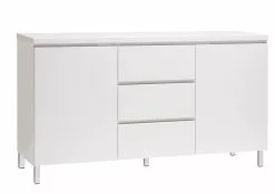 Leo-Matti Ojala Oy VIIVA Senkki 137 Cm Matala -säilytyshuonekalukauppa viiva senkki 2 3 metallijalat