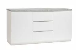 Leo-Matti Ojala Oy VIIVA Senkki 137 Cm Matala -säilytyshuonekalukauppa viiva senkki 2 3 sokkeli harmaa