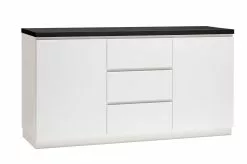 Leo-Matti Ojala Oy VIIVA Senkki 137 Cm Matala -säilytyshuonekalukauppa viiva senkki 2 3 sokkeli musta