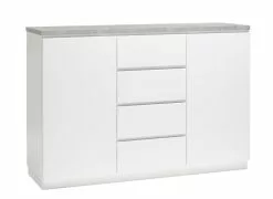 Leo-Matti Ojala Oy VIIVA Senkki 137 Cm Korkea -säilytyshuonekalukauppa viiva senkki 2 4 sokkeli harmaa