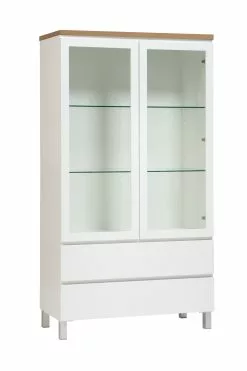 Leo-Matti Ojala Oy VIIVA Vitriini 92 Cm 36 Leo-Matti Ojala Oy VIIVA Vitriini 92 Cm -säilytyshuonekalukauppa viiva vitriini alumiinijalat tammi